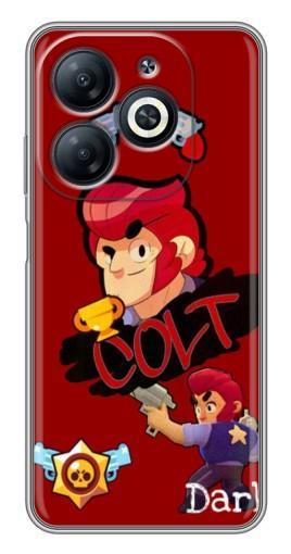 Чехол с принтом "Dark Colt" для Infinix Smart 8
