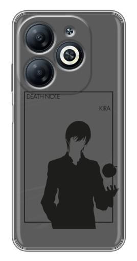 Силиконовый чехол с изображением "Death Note Кира" для Infinix Smart 8