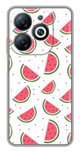 Чехол с картинкой "Дольки арбуза" для Infinix Smart 8