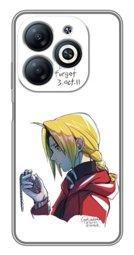 Чехол с печатью "Эд Эрлик с часами" для Infinix Smart 8