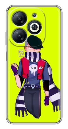 Силиконовый чехол с изображением "edgard brawl stars" для Infinix Smart 8