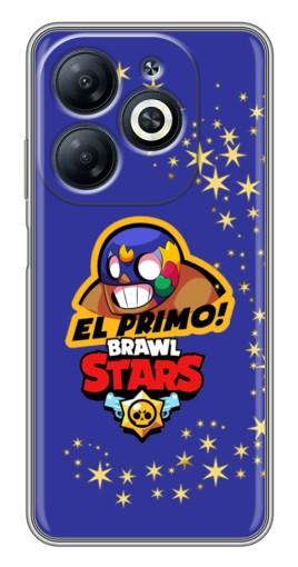 Чехол с печатью "El Primo в маске" для Infinix Smart 8