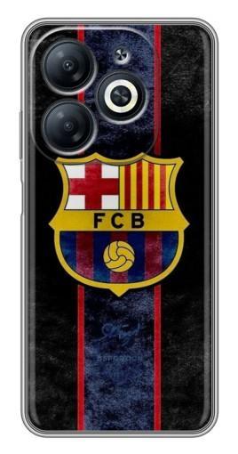 Силиконовый чехол с изображением "FCB" для Infinix Smart 8