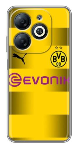 Силиконовый чехол с изображением "Форма Боруссии Дортмунд" для Infinix Smart 8