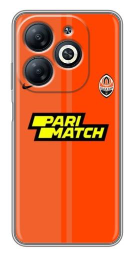 Чехол с картинкой "Форма ФК Шахтер" для Infinix Smart 8