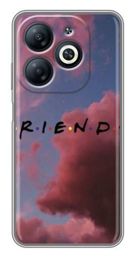 Силиконовый чехол с изображением "Friends" для Infinix Smart 8