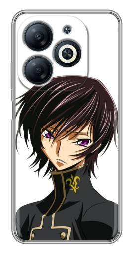Чехол с печатью "Герой Аниме Лелуш" для Infinix Smart 8