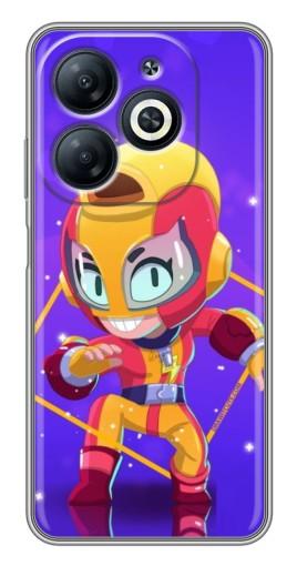 Чехол с принтом "Герой MAX" для Infinix Smart 8