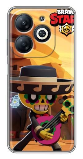 Чехол с принтом "Гитарист Poco" для Infinix Smart 8