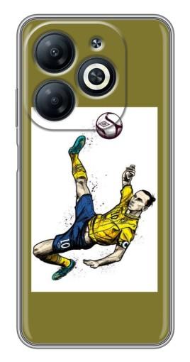 Чехол с принтом "Гол Ибрагимовича" для Infinix Smart 8