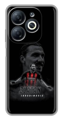 Силиконовый чехол с изображением "Ибрагимович в Милане" для Infinix Smart 8