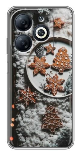 Силиконовый чехол с изображением "Имбирные пряники" для Infinix Smart 8