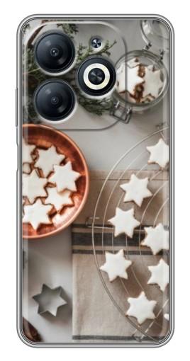 Чехол с картинкой "Имбирные звездочки" для Infinix Smart 8