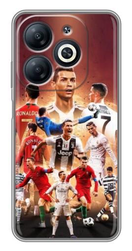 Чехол с картинкой "Карьера Криштану" для Infinix Smart 8