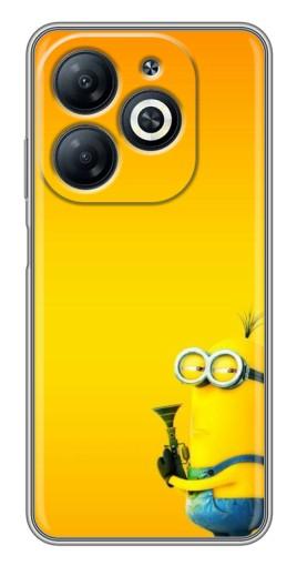 Чехол с принтом "Кевин Миньон" для Infinix Smart 8