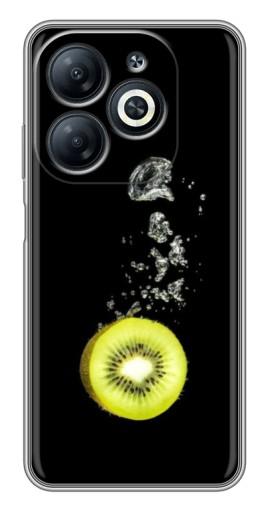 Чехол с принтом "Киви на черном" для Infinix Smart 8