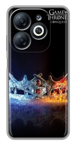 Чехол с картинкой "Корона" для Infinix Smart 8