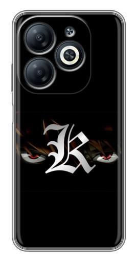 Чехол с принтом "L.K." для Infinix Smart 8