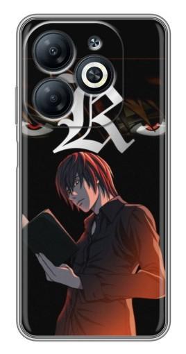 Чехол с принтом "Лайт Ягами Death Note" для Infinix Smart 8