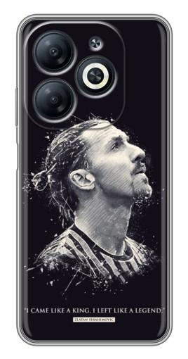 Чехол с картинкой "Легенда Ибрагимович" для Infinix Smart 8