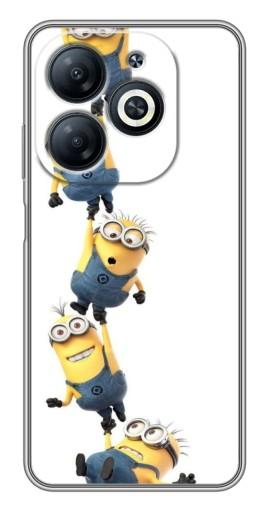 Силиконовый чехол с изображением "Лесенка" для Infinix Smart 8