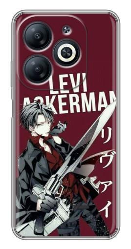 Чехол с картинкой "levi Ackerman" для Infinix Smart 8