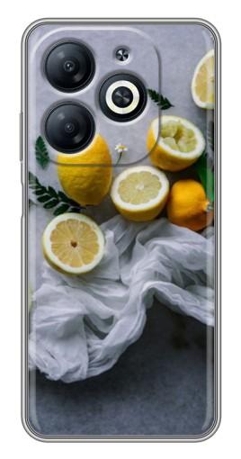 Чехол с печатью "Лимонное настроение" для Infinix Smart 8