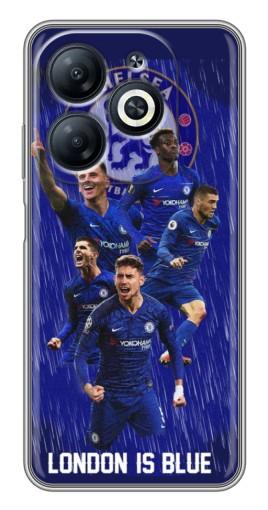 Силиконовый чехол с изображением "London is Blue" для Infinix Smart 8