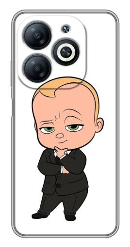 Чехол с принтом "Маленький Босс" для Infinix Smart 8