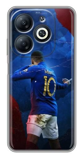 Чехол с печатью "Мбаппе в Франции" для Infinix Smart 8