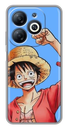 Чехол с принтом "Молодой Манки де Луффи" для Infinix Smart 8