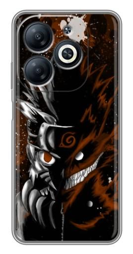 Чехол с принтом "Наруто Курама" для Infinix Smart 8