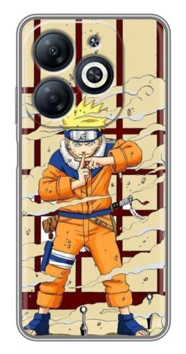 Силиконовый чехол с изображением "naruto uzumaki" для Infinix Smart 8