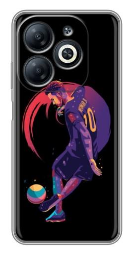 Чехол с принтом "Неймар Финты" для Infinix Smart 8