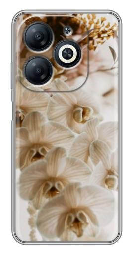 Чехол с печатью "Нежная орхидея" для Infinix Smart 8