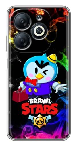 Чехол с принтом "Пингвин с игры" для Infinix Smart 8