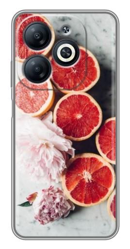 Чехол с принтом "Половинки грейпфрутов" для Infinix Smart 8