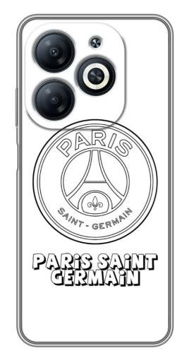 Чехол с печатью "PSG логотип" для Infinix Smart 8