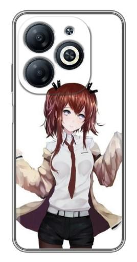 Силиконовый чехол с изображением "Радостная Курису" для Infinix Smart 8