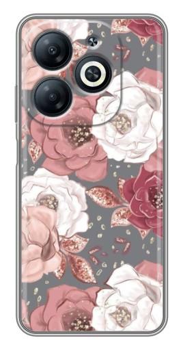 Чехол с принтом "Рисунок розы" для Infinix Smart 8
