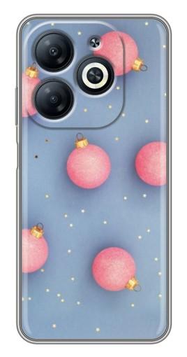 Чехол с печатью "Розовые шары" для Infinix Smart 8