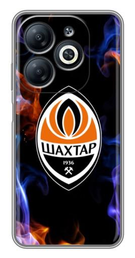 Силиконовый чехол с изображением "Шахтер в огне" для Infinix Smart 8