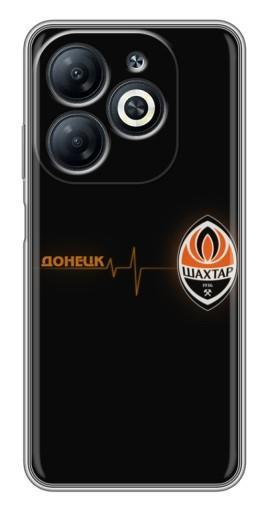 Чехол с принтом "Шахтер в сердце" для Infinix Smart 8