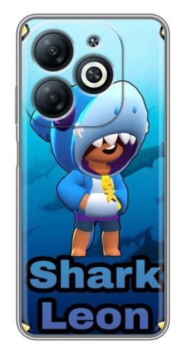 Чехол с принтом "Shark Leon" для Infinix Smart 8