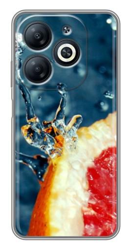 Чехол с принтом "Сочный грейпфрут" для Infinix Smart 8