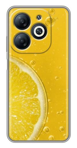 Силиконовый чехол с изображением "Сочный лимон" для Infinix Smart 8