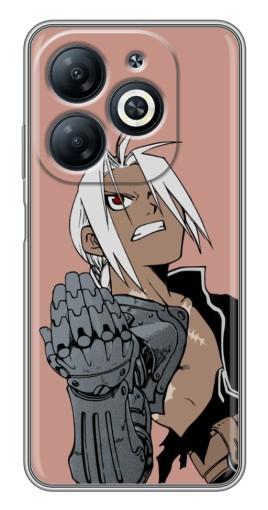 Чехол с картинкой "Стальной алхимик" для Infinix Smart 8