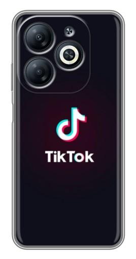 Чехол с принтом "TikTok темный" для Infinix Smart 8