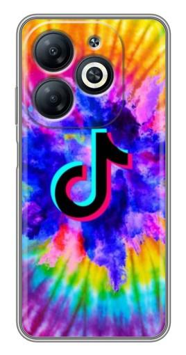 Чехол с картинкой "TikTok в красках" для Infinix Smart 8