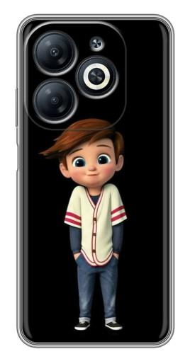 Чехол с принтом "Тим" для Infinix Smart 8